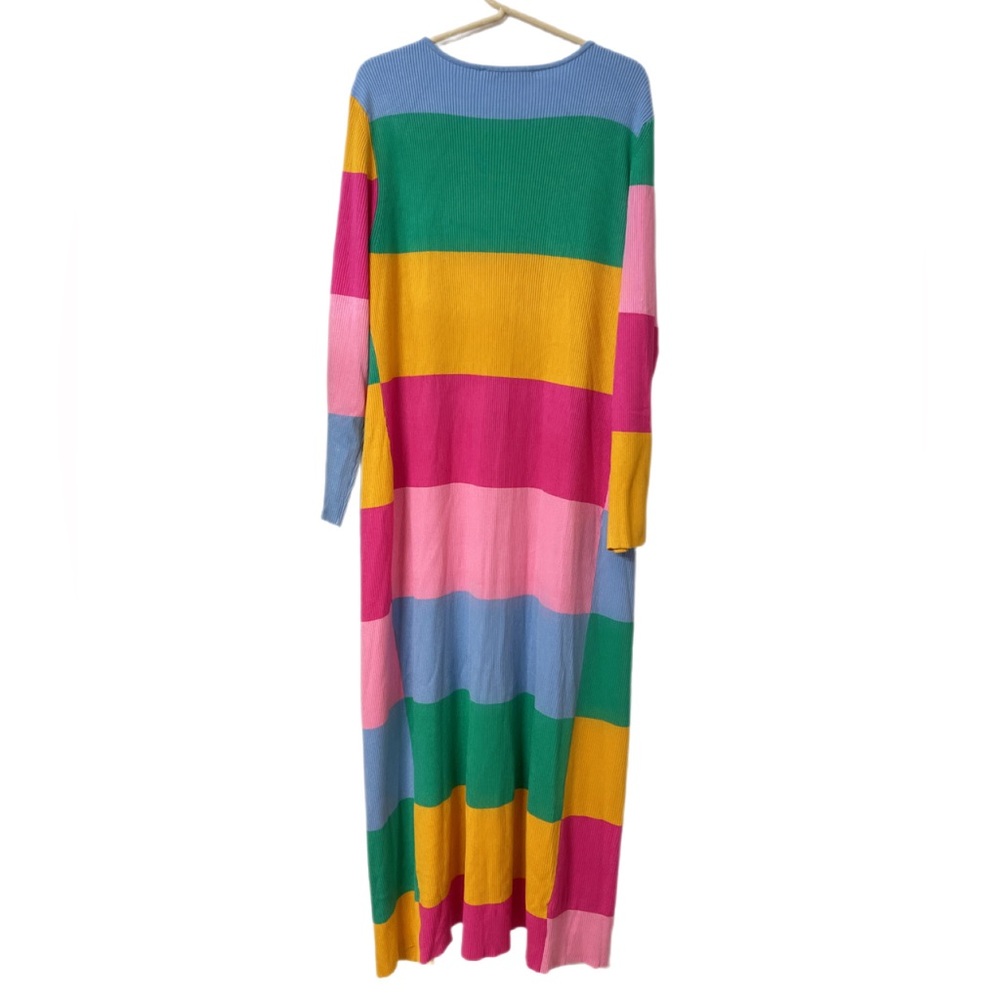 Ashley Stewart Multicolor Long Sleeve Cardigan Curvy Girl 3X - Picture 2 of 5